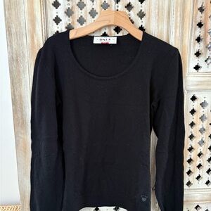Dale of Norway Black Crew Neck Sweater